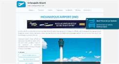 Desktop Screenshot of indianapolis-airport.com