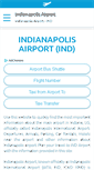 Mobile Screenshot of indianapolis-airport.com
